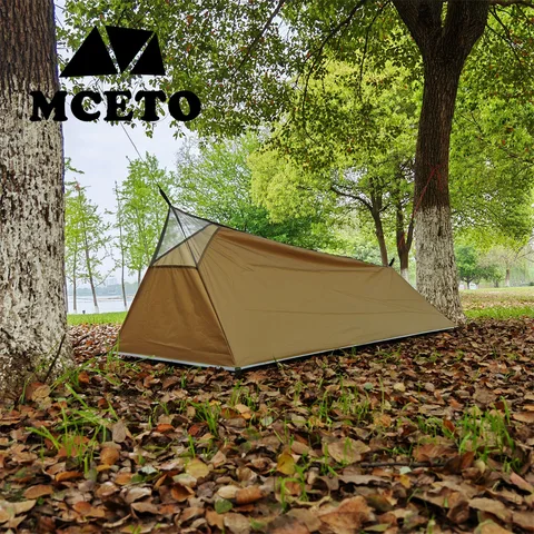 Треккинговая палатка Poleless A-frame Khaki