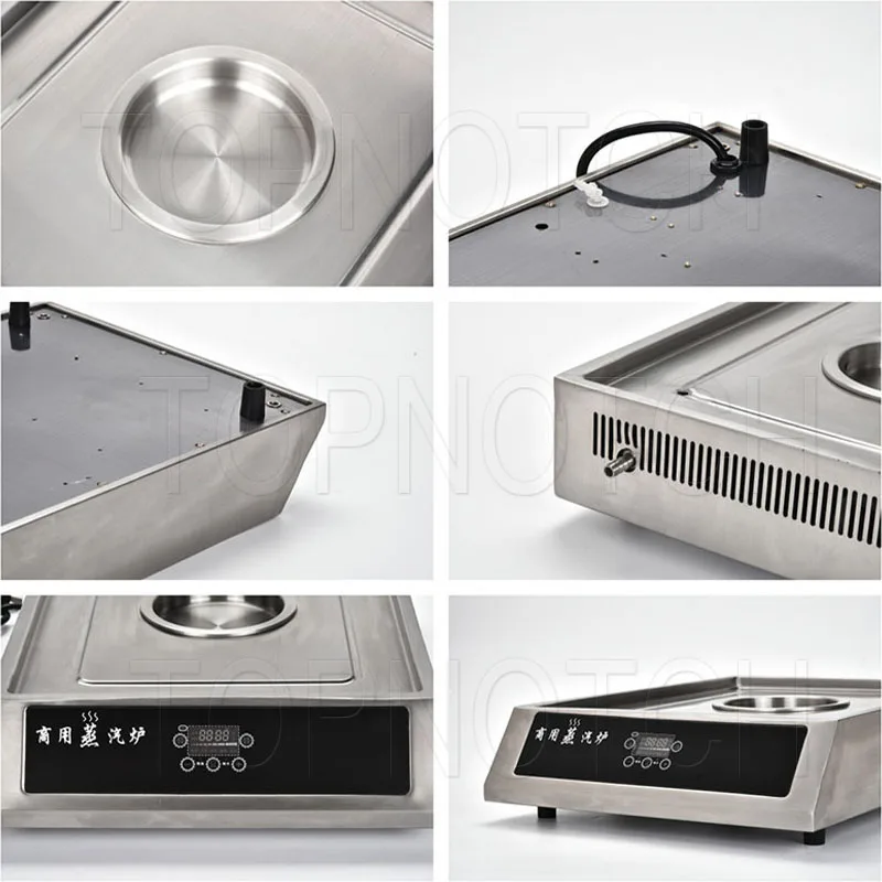 Многофункциональная электрическая пароварка Коммерческая Паровая печь из