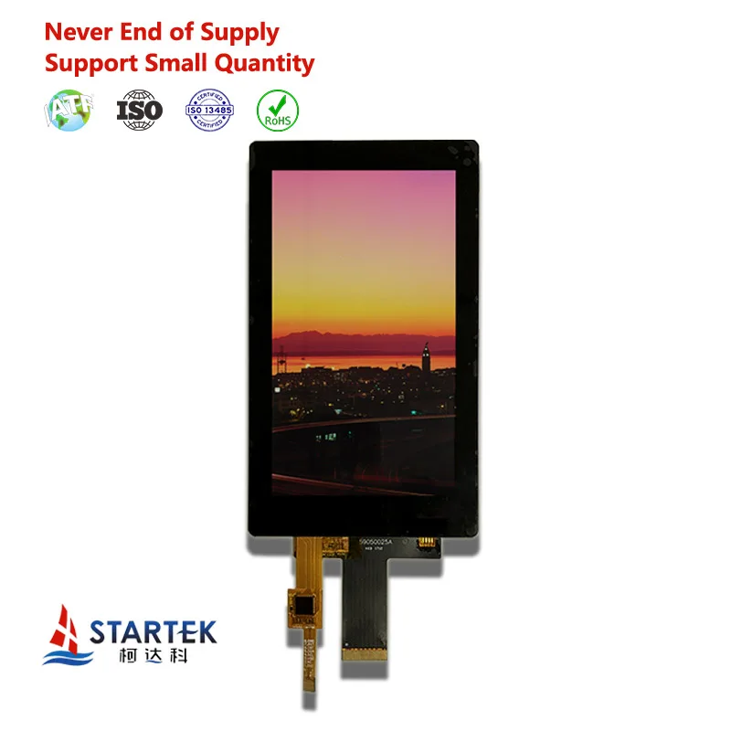 

5-дюймовый IPS TFT LCD 720*1280 полный угол обзора с интерфейсом MIPI с емкостной сенсорной панелью