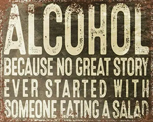 

Настенный постер со спиртом и салатами Eag A, жестяной винтажный постер для барбекю, ресторана, ужина, комнаты, кафе, магазина, Декор