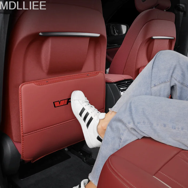Фото Органайзер-накидка на спинку сиденья для Skoda VRS Octavia Fabia Rapid Superb Karoq Kodiaq Citigo Kamiq, защита от ударов, сумка для хранения №3