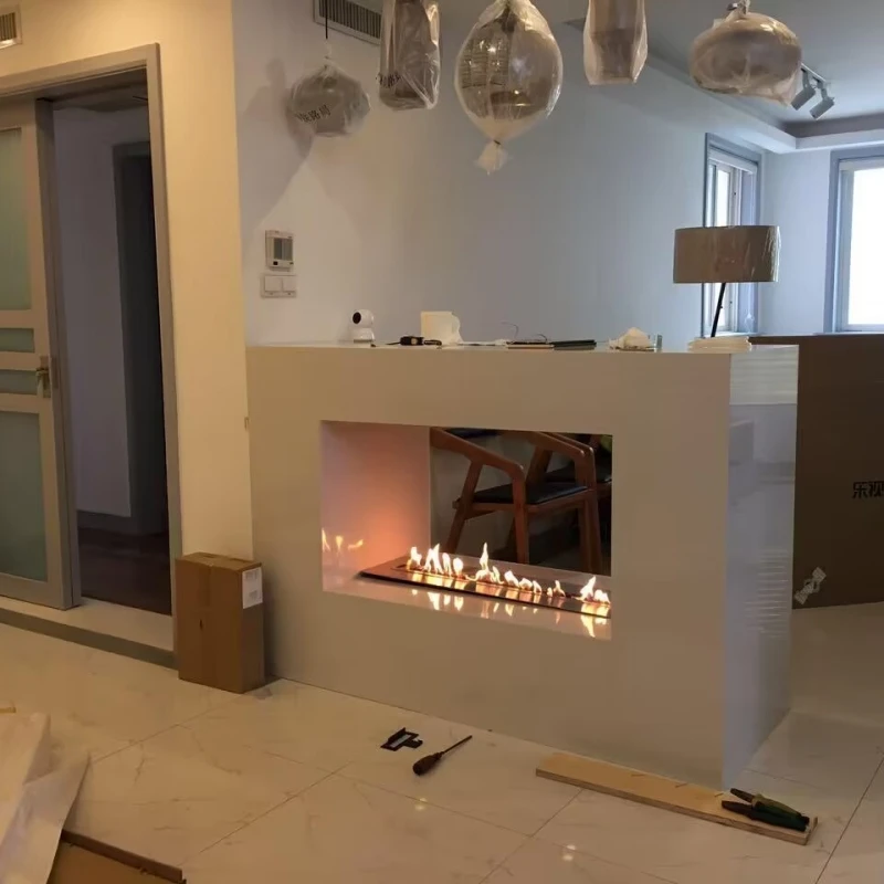 Tuya wifi алкоголь kamin электрическая лампа 120 см биоэтанол 36 zoll