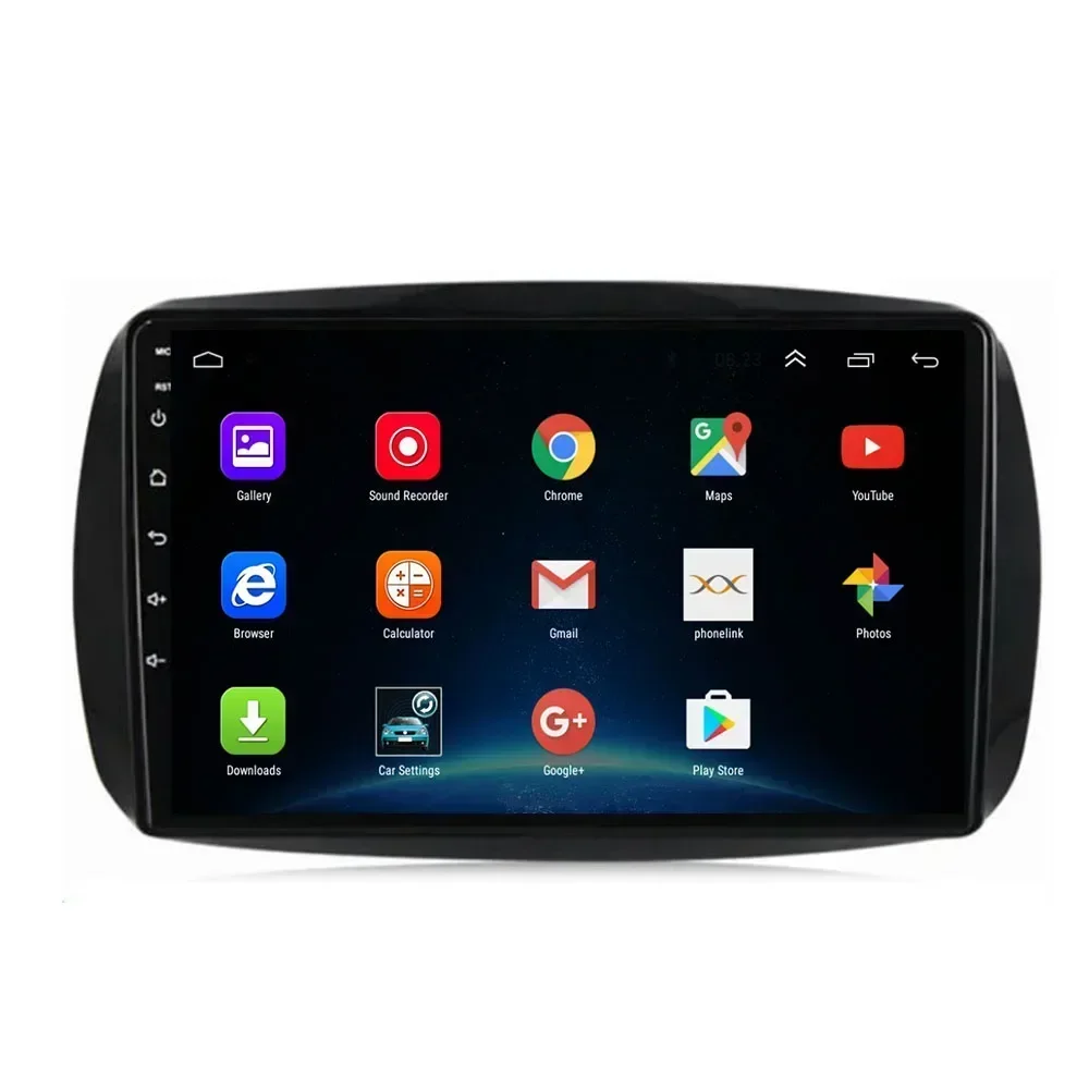 Android 13 для Mercedes Smart 453 Fortwo 2014-2050 авторадио мультимедийный плеер QLED HD экран Carplay