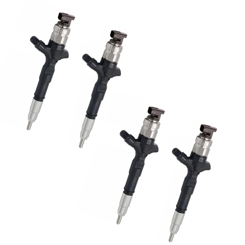 

4 шт. 23670-09380 дизельная Форсунка для Toyota Hiace Dyna приборная щит Vigo Hilux 1KD 2KD Топливная форсунка с общей топливной магистралью 2367009380