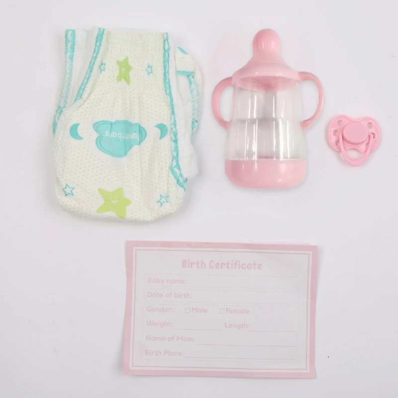 Детская кроватка для куклы милая девочка Infant детальная раскраска завершена f