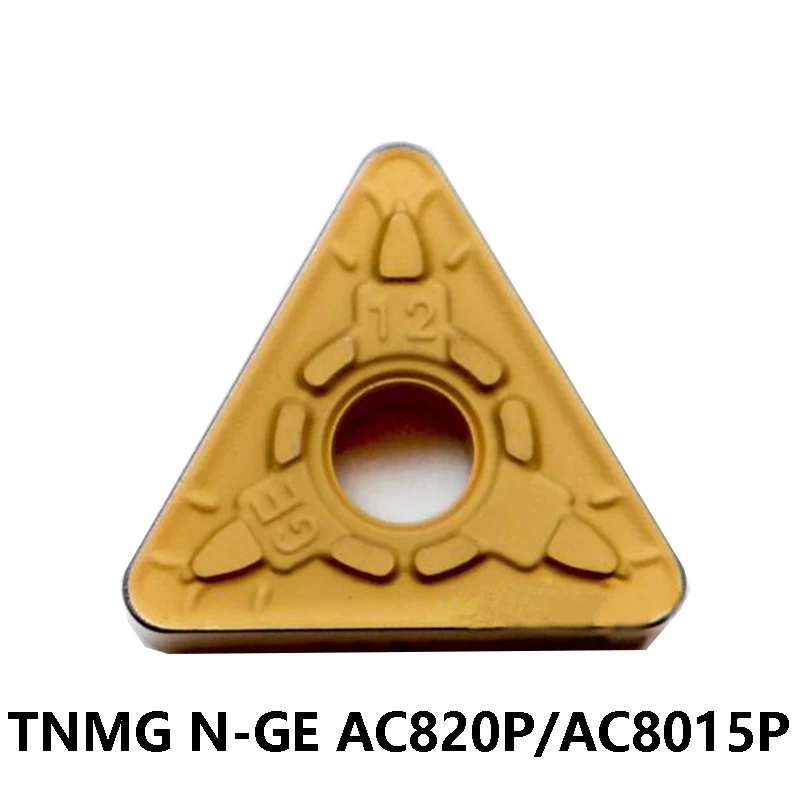 TNMG160404N-GE AC820P Оригинал TNMG TNMG160408 N-GE TNMG160404 AC8015P Токарный держатель CNC Твердосплавные