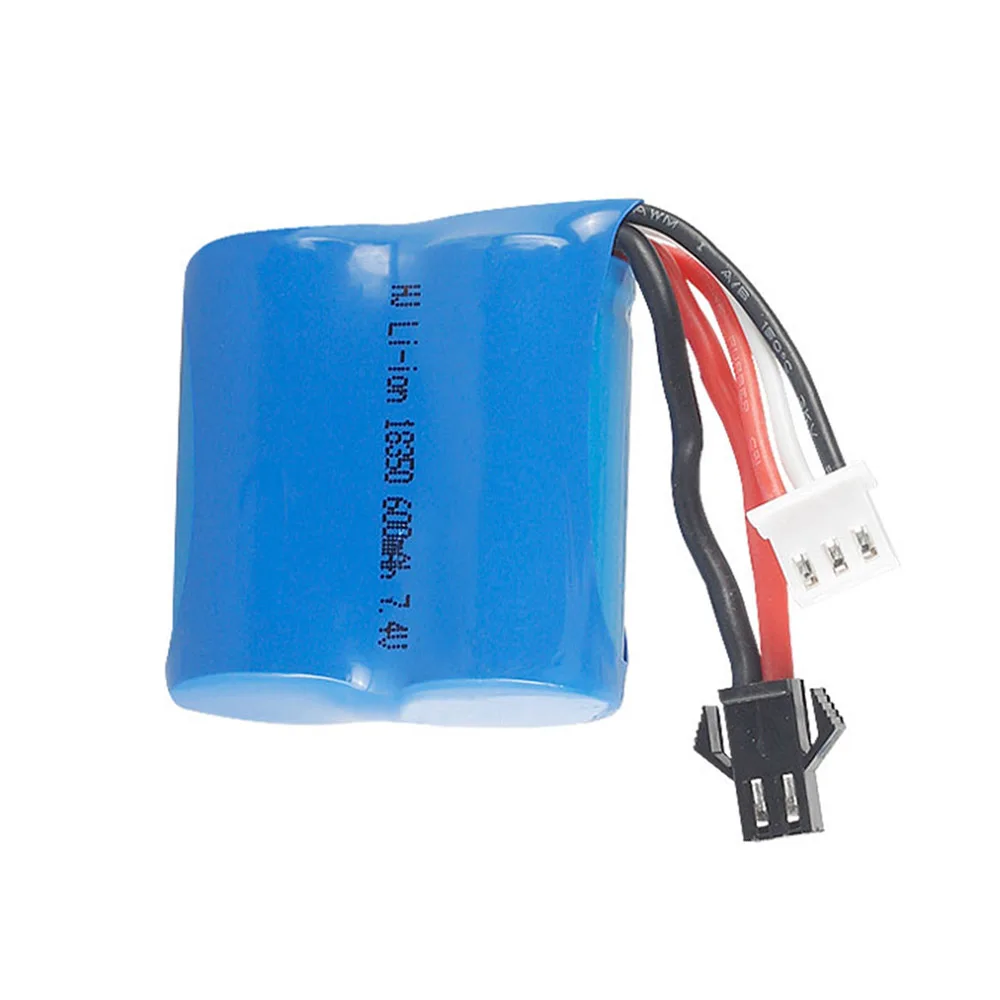 Обновленный аккумулятор Lipo для радиоуправляемой лодки H100 H102 Литий-ионный 7 4 В 600