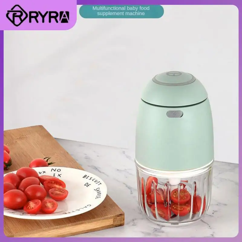 

Multifunctional Usb Charging Electric Meat Grinder Electric Garlic Masher Kitchen Stuffing Grinder Home Kitchen Supplies 300ml