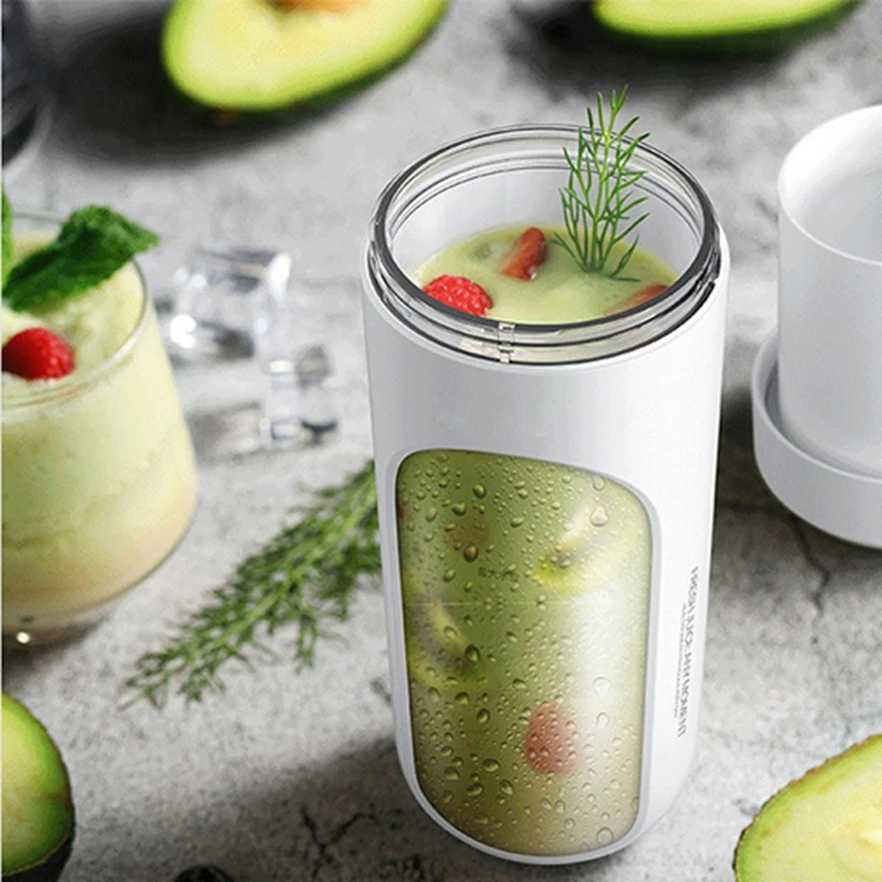 

2022 New Portable Wireless Juicer Household Fruit Mini Multifunctional Crushed Ice Juice Electric Juice Cup Dropshiping