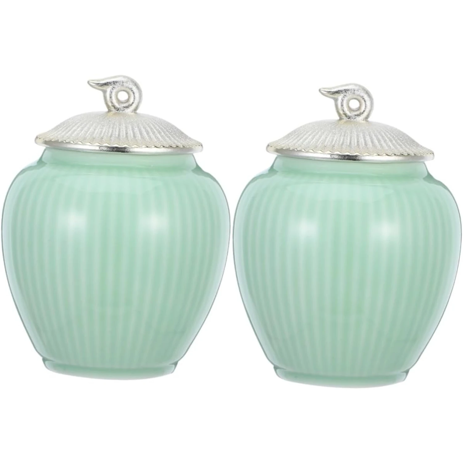 2 шт. китайская банка для чая контейнер бытовая керамическая канистра аксессуар