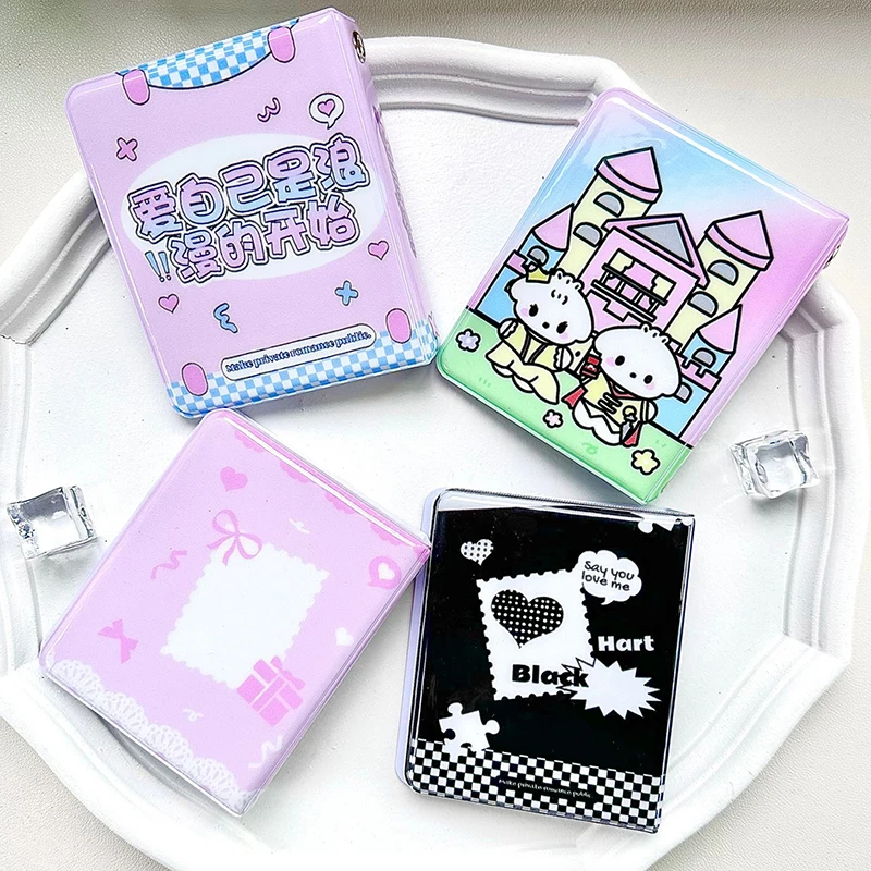 

32 Grids Heart Hollow Photo Album Cartoon Photocard Holder Collection Book Star Chasing Album INS Cute Picture Storage Album