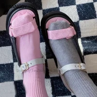 2022 summer women leather foam platform sandals open toe female ankle buckle vintage shoes outdoor beach comfortable sandalias