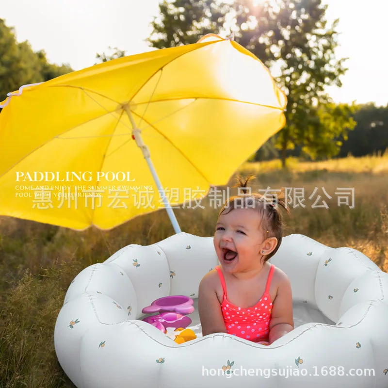 

Inflatable Children's Petal Pool Petal Small Pool Family Games Swimming Pool