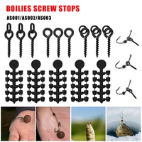 50pcs rubber beads for carp fish hook carp fishing accessories fish hook stoper 20pcs fishing boilie screw chod rigs fishing