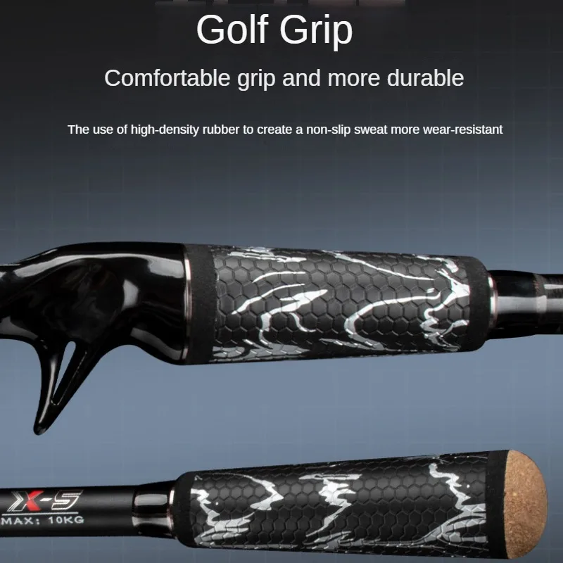 Рыболовная удочка для приманки рыбалки из углеродного волокна с твердостью XH