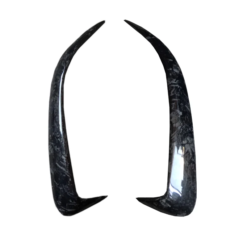 Кованые вентиляционные отверстия для заднего бампера из углеродного волокна