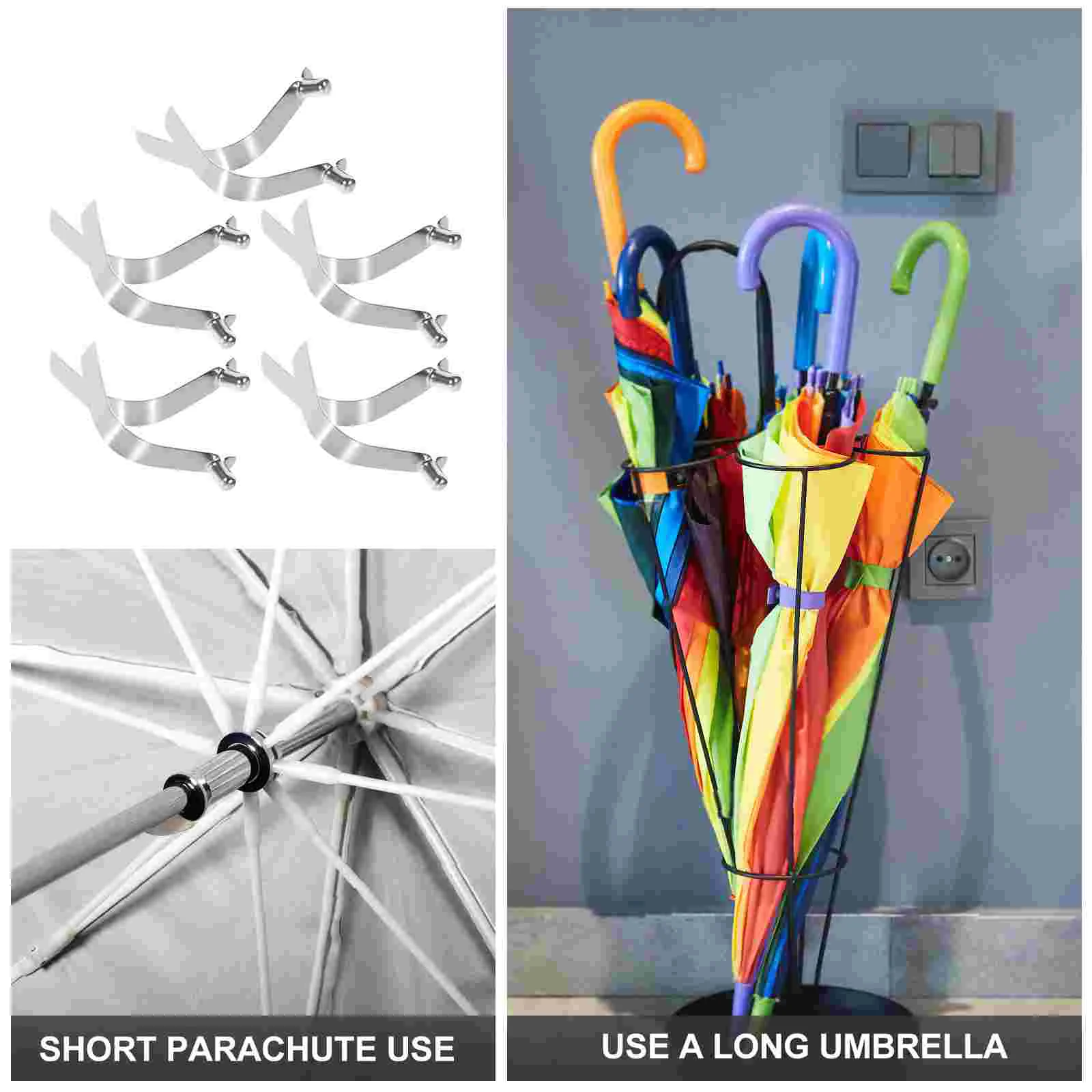 Зонты с пряжкой для дождевого каяка весла пружинные защелки кнопка фиксирующая