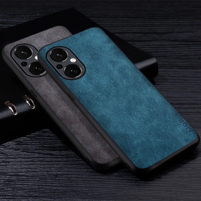 

Premium PU Leather Phone Case for Oppo Reno8 Reno 8 Lite 8 Pro 5G Scratch-Resistant Solid Color Cover for Oppo Reno 8 Z Case