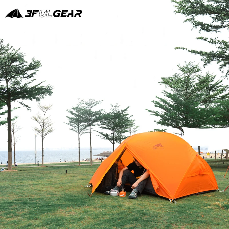 3F UL GEAR детали палатки двухслойный тент набор 15D/210T водонепроницаемый наружный 3/4