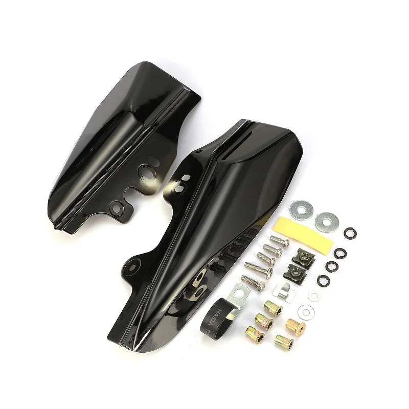 

Motorcycle Mid-Frame Heat Shield Mid-Frame Air Deflector Trim for Harley Street Touring Electra 2001-2008