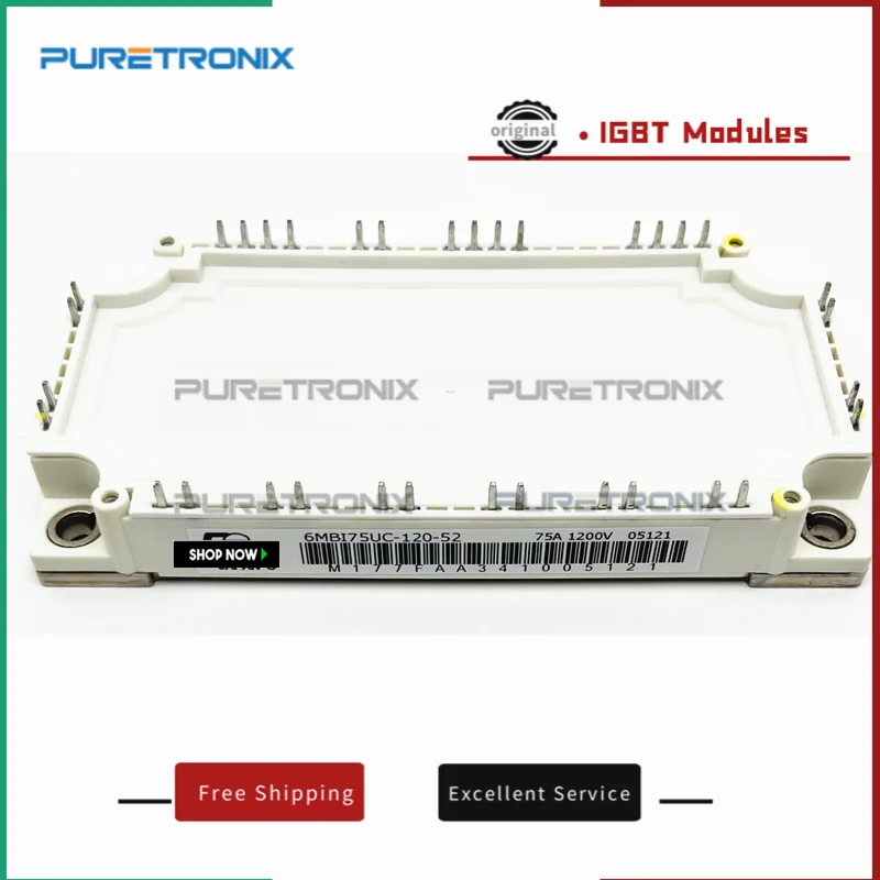Новый оригинальный модуль питания 6MBI75UC-120-52