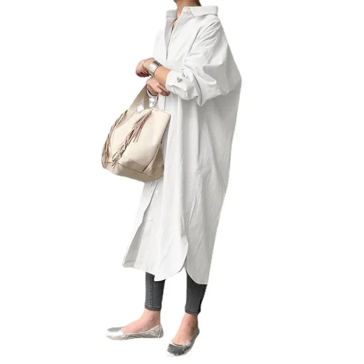 Однотонная одежда Женское пальто Повседневное платье с отложным воротником