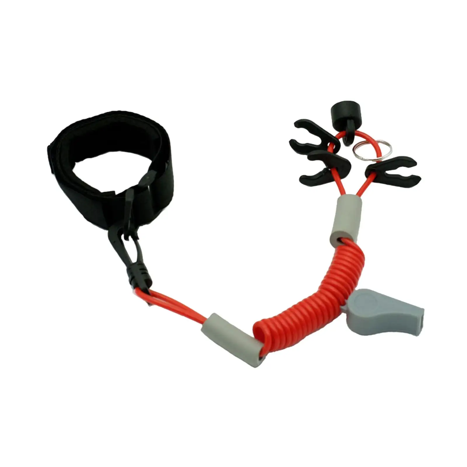 

Boat Engine Start Stop Kill Safety Lanyard Universal with 4 Keys Accessories