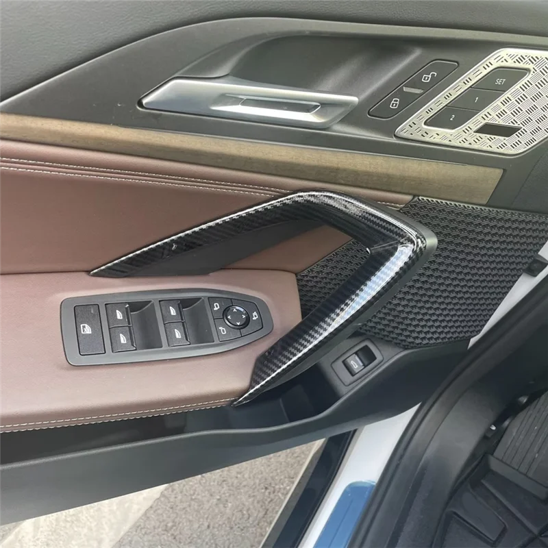 Внутренняя дверная ручка автомобиля литая накладка украшение для BMW X1 U11 2023 2024