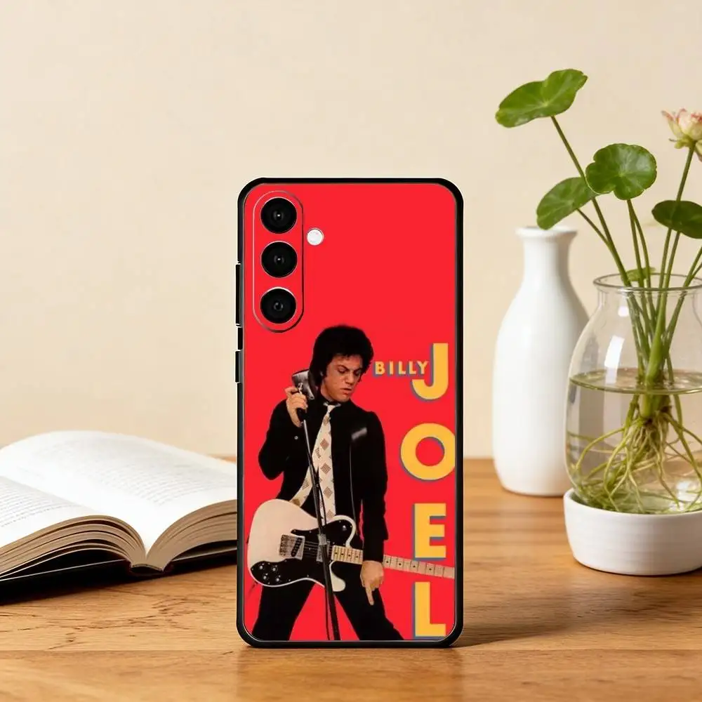 Фото Чехол для телефона B-Billy Joel Singer для Samsung Galaxy A73, A72, A71, A70, A53, A52, A51, мягкий силиконовый черный чехол №4