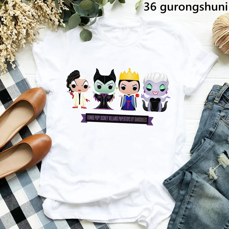 

Summer Fashion Hocus Funny Pocus Cartoon Print Tshirts Women'S Clothing T Shirt Femme Halloween Harajuku Aesthetic T-Shirt Tops