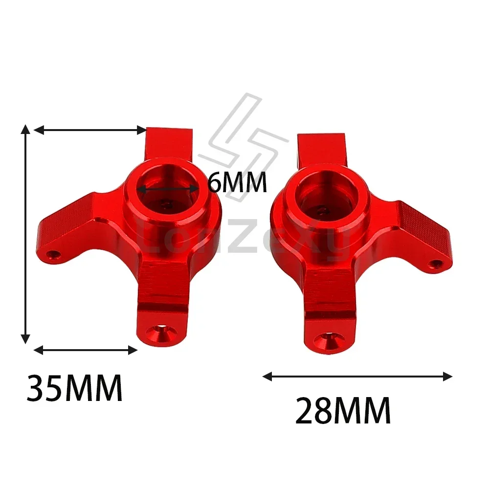 Для MJX Hyper Go 1/14 RC 14301 14302 14303 Автомобильная металлическая Сборка Передняя и задняя