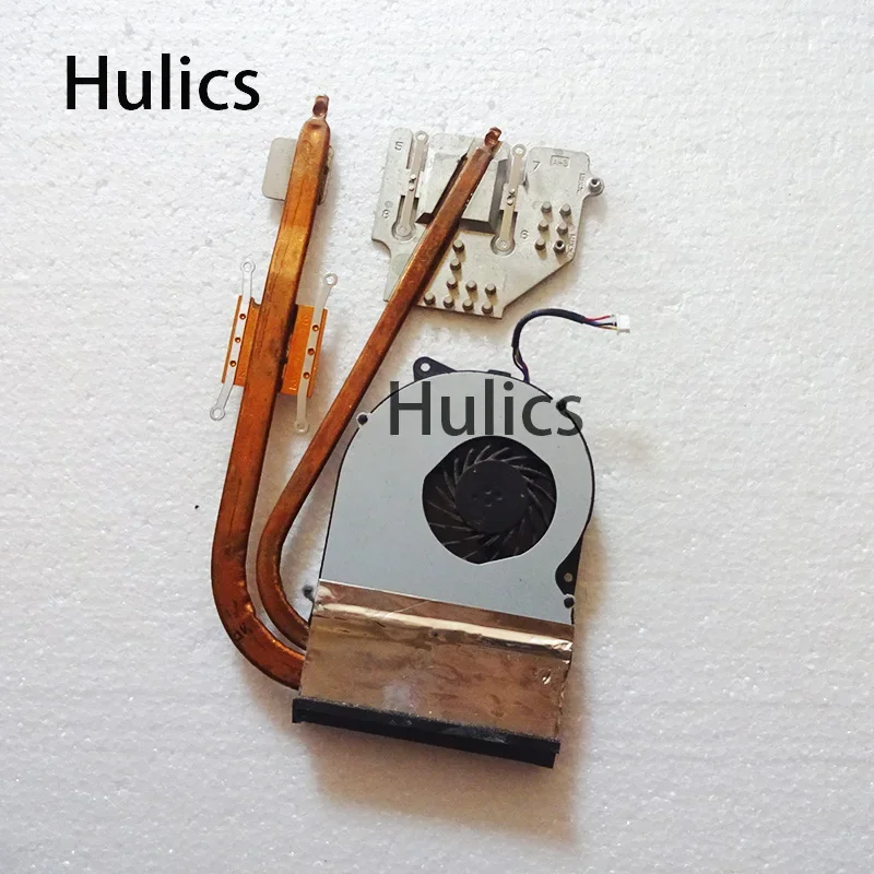 Фото Б/у кулер для ноутбука Hulics с вентилятором и радиатором для Asus N53S N53SN N53SV N53SM N53JQ N53JN N53JL N53JF N53J N53 KSB06105HB №1