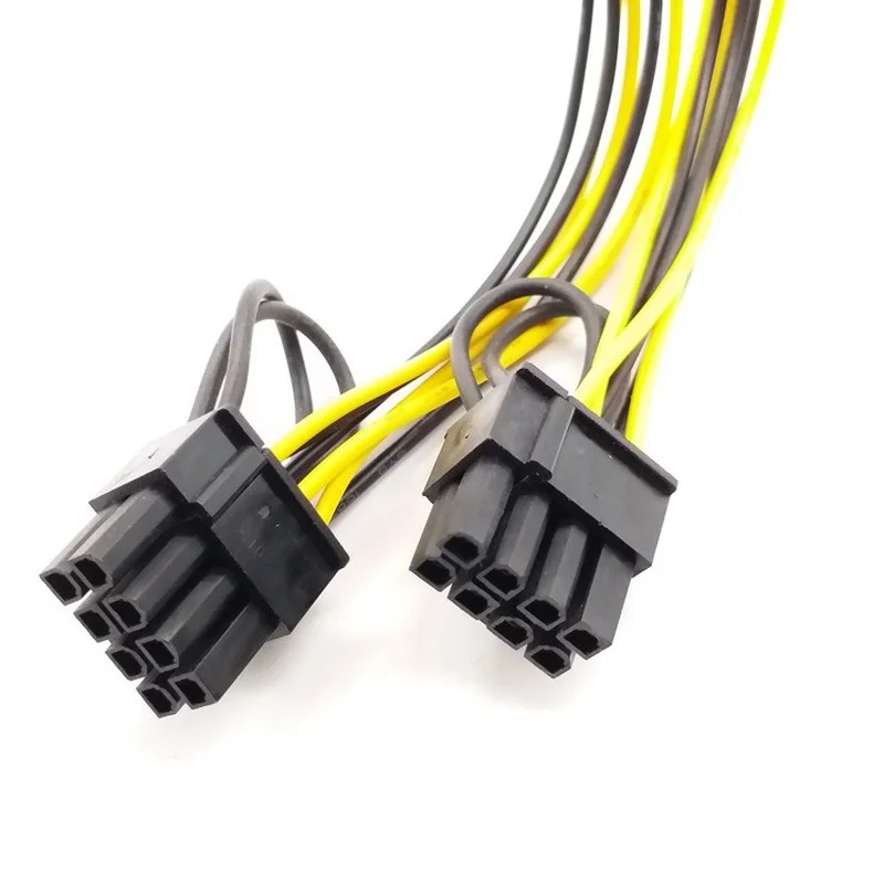 Адаптер PCI-E с 6 контактами на два + 2 контакта 8-контактный разветвитель питания