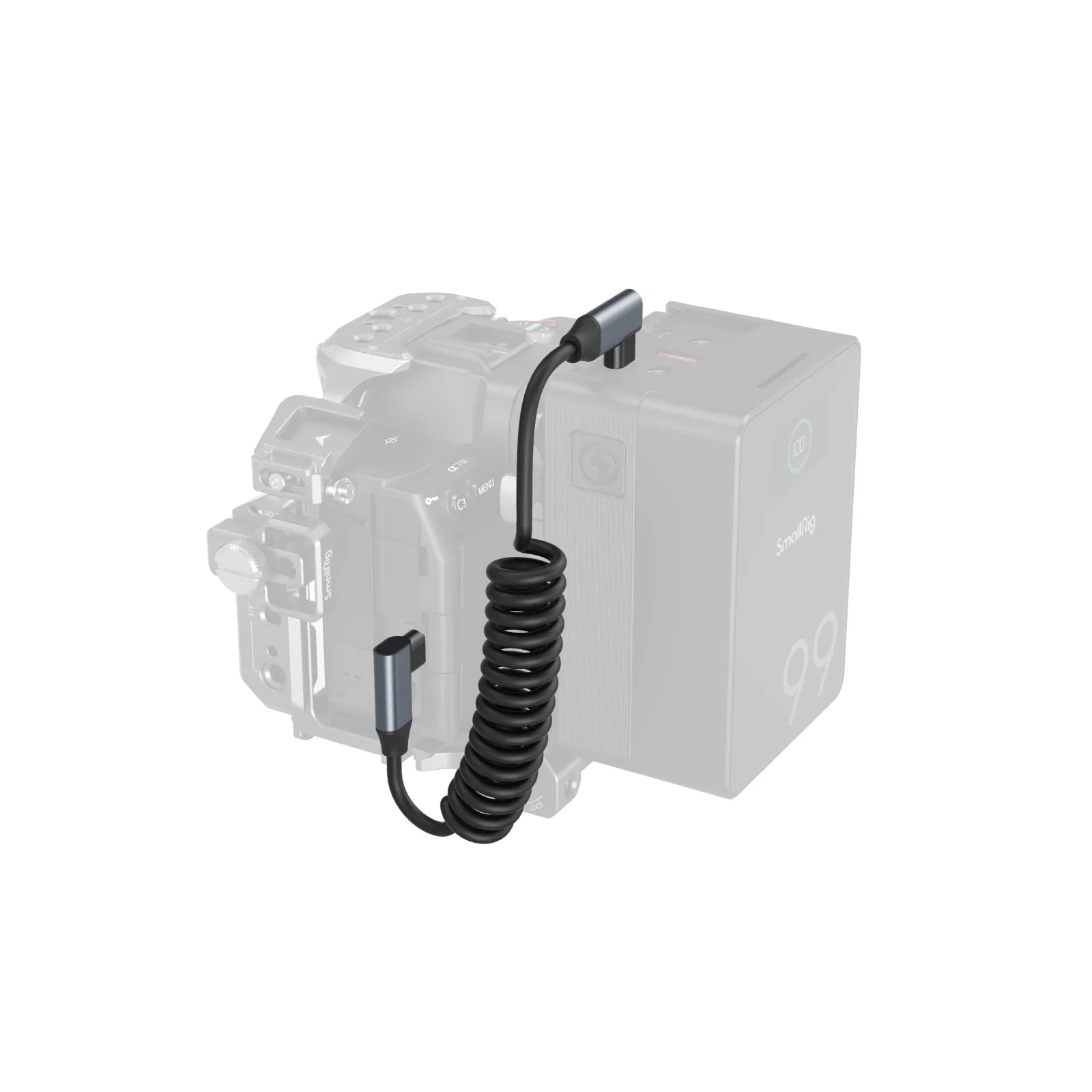 Фото Кабель SmallRig USB-C - USB-C витой, для ноутбуков, смартфонов, камер, прочный, быстрая зарядка 100 Вт, 4793 4792 №4