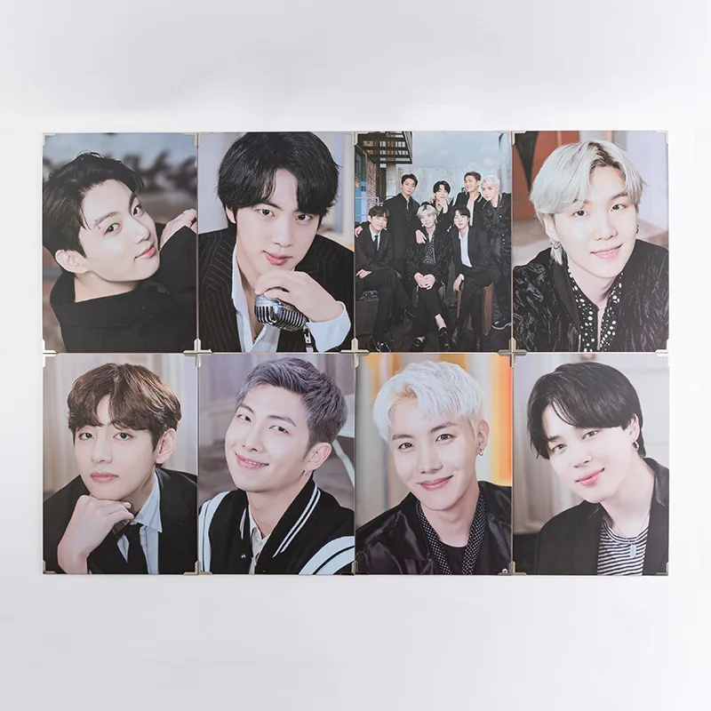 

New Kpop Bangtan Boys PTD Same Photo Frames PERMISSION ON STAGE Wall Picture Photos Fans Gifts Collections Top Quality Freeship