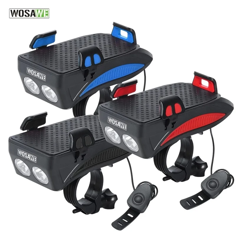 

Светодиодный передний велосипедный фонарь WOSAWE 4000 мАч, передний велосипедный фонарь с зарядкой от USB, фонасветильник 400 люмен, светодиодный в...