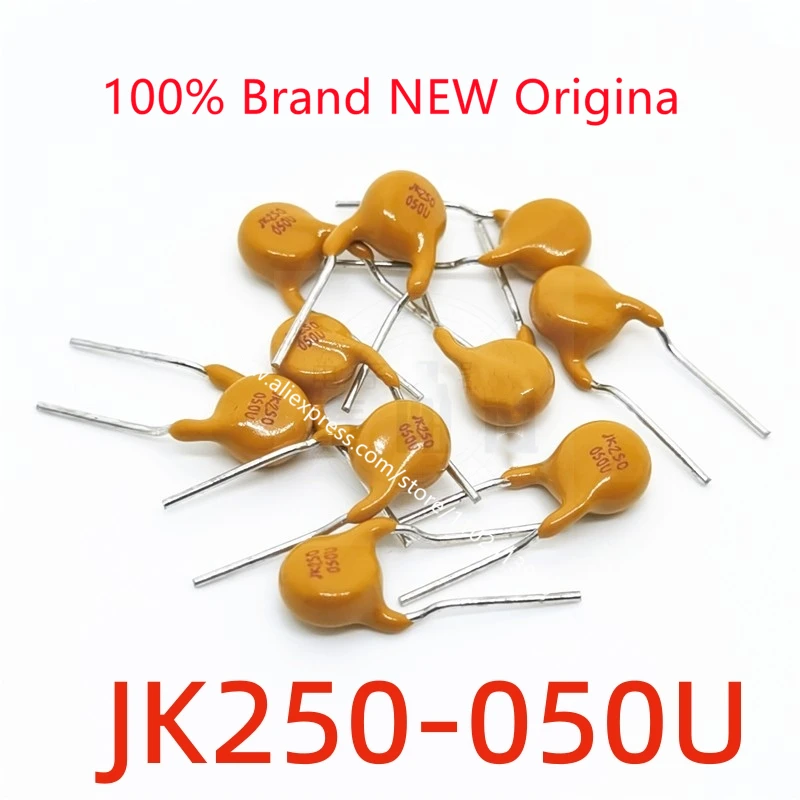 

10 шт./партия, Флюоресцентный термистор 250 В/50 мА А PPTC с самовосстанавливающимся предохранителем, вставлен напрямую.