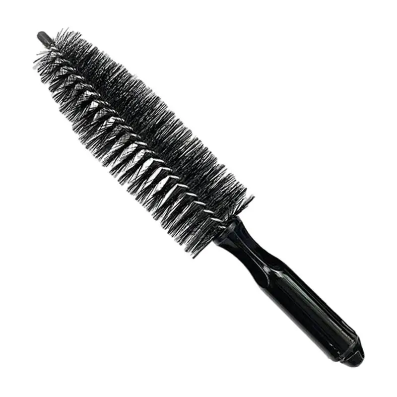 

Wheel Brush Soft Bristle Tire Scrubber Tool Car Detailing and Cleaning Supplies Rim Cleaner With Long Handle Car Cleaning Tools