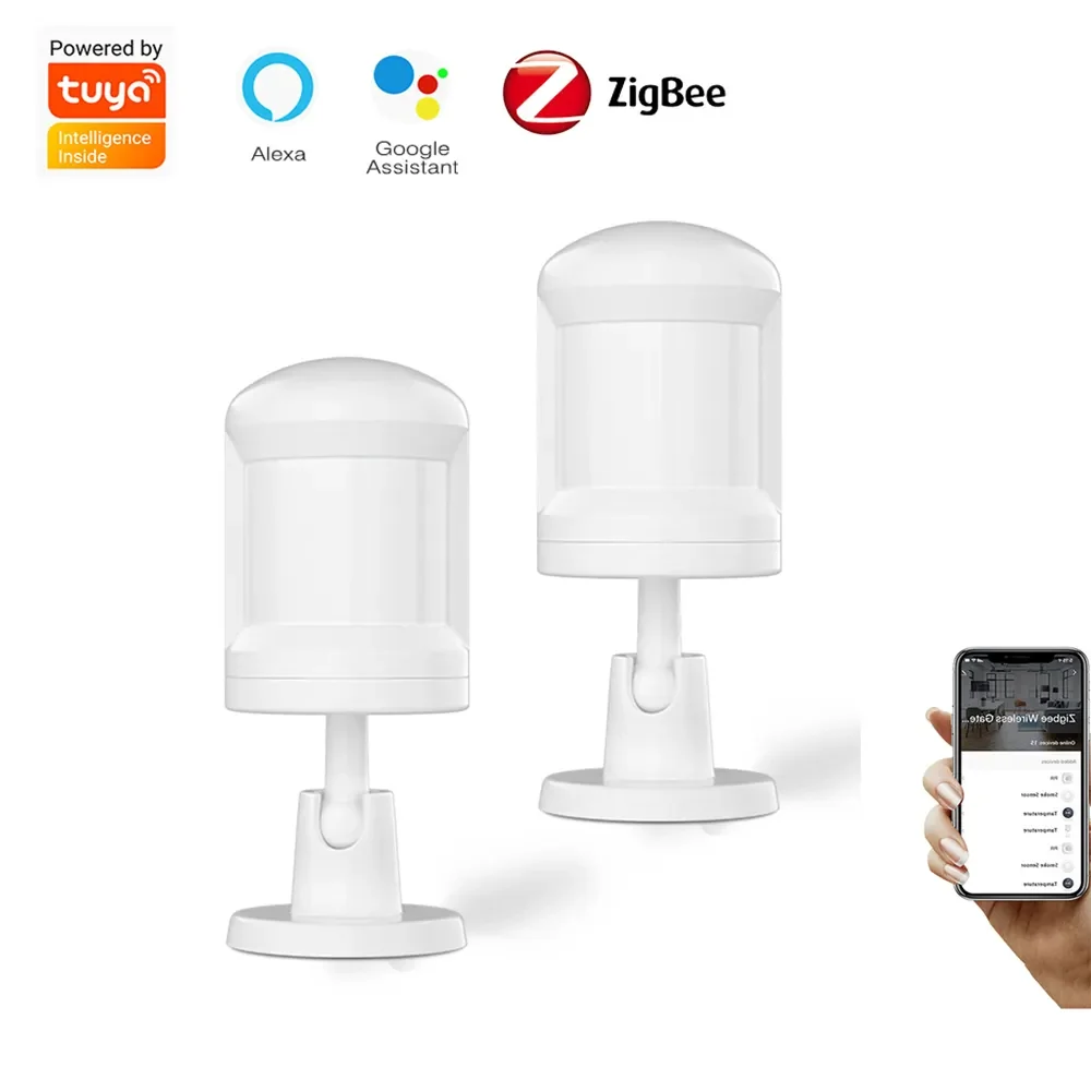 

Инфракрасный датчик движения Zigbee, инфракрасный детектор движения для дома, управление через приложение