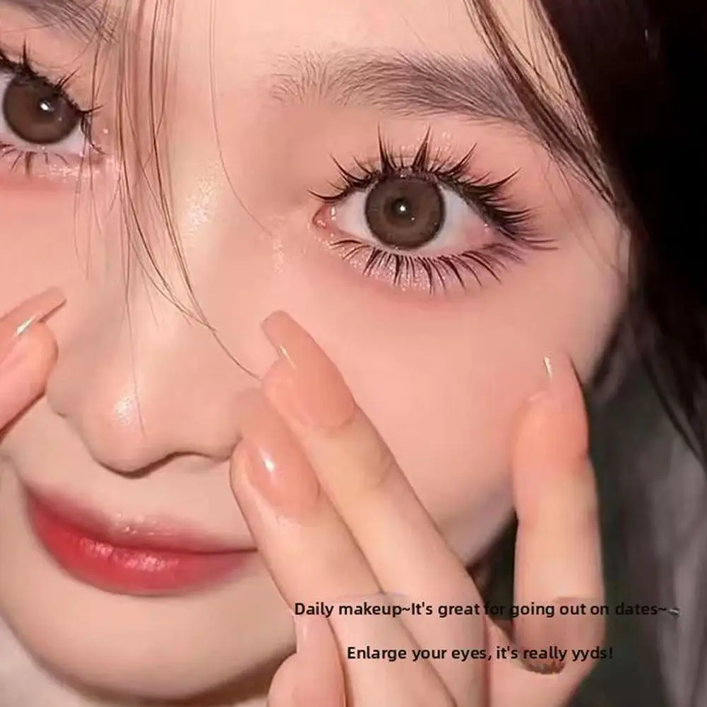 Манга ресницы естественный вид накладные аниме колючие перекрестные объем