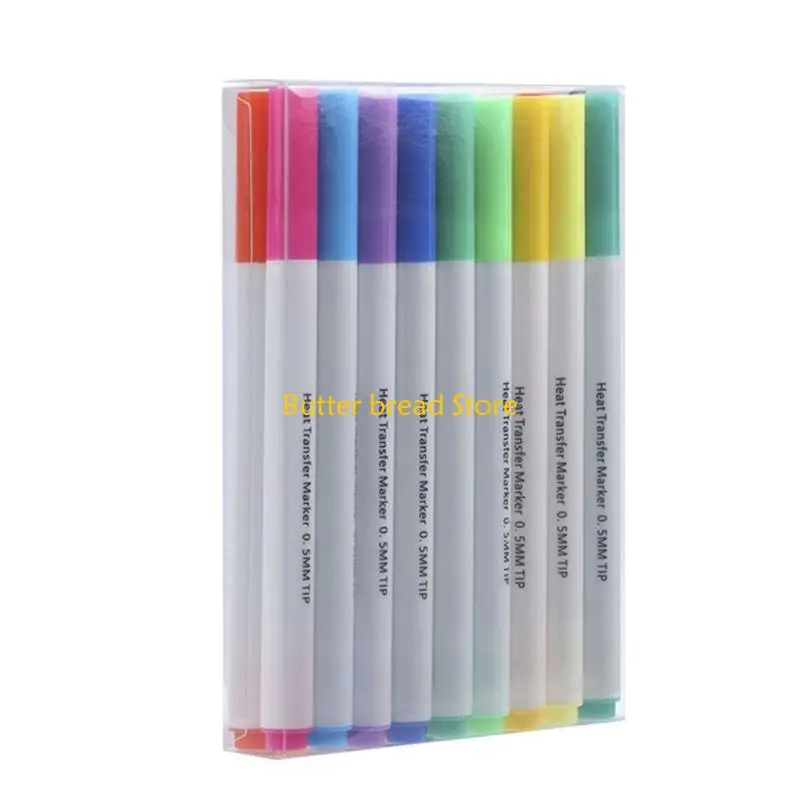 

Маркер для ткани Iron On Transfer Pen 12/18 цветов