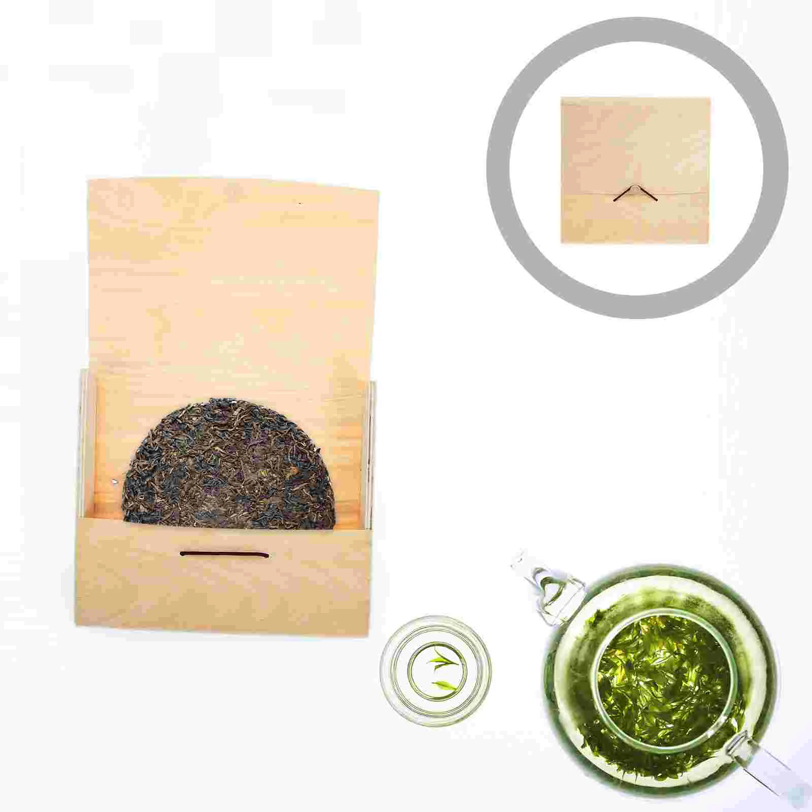 

Exquisite Tea Packing Box Tea Storage Case Tea Wrapping Gift Box Tea Holder