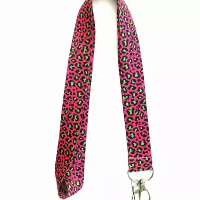 

2022NEW Print Fashion Mobile Phone Strap with Buckle Badge Holder Key Chain Mobile Phone Organizer Durable Hanging Lanyard