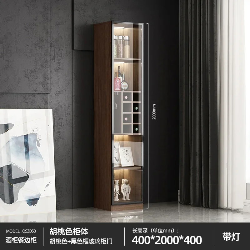 Винный шкаф со стеклянной дверью современный простой шкаф-витрина для гостиной