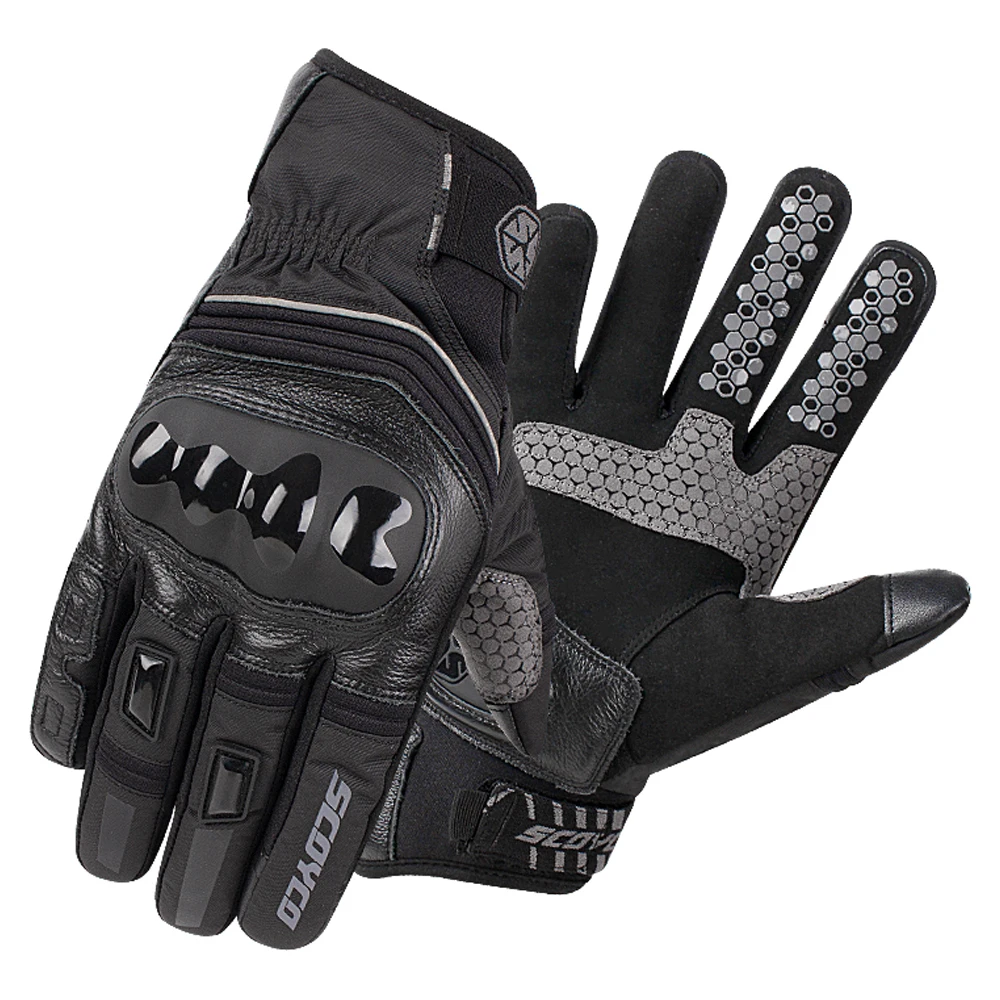 Motorcycle Gloves Full Finger Men Touch Screen Windproof Outdoor Sports Protection Riding Cross Dirt Bike Motocross Gloves enlarge