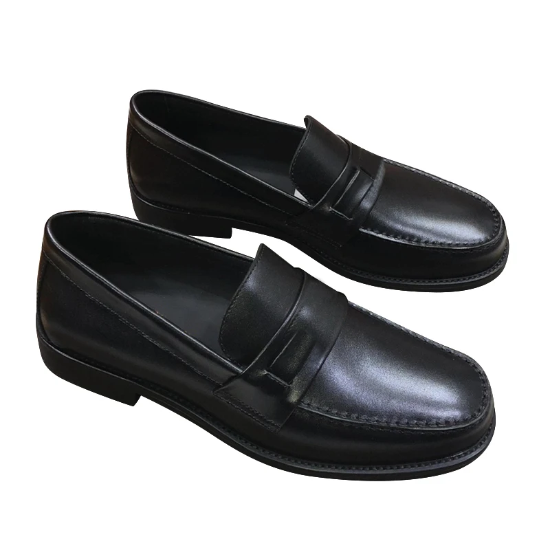 

Мужские Кожаные Деловые туфли France zzingia, деловая Мужская обувь в британском стиле, повседневная обувь для увеличения роста