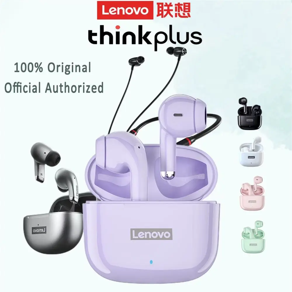 Оригинальные беспроводные наушники Lenovo LP40 pro /LP40, TWS Bluetooth наушники, Спортивная гарнитура с сенсорным управлением, стереонаушники с микрофоном