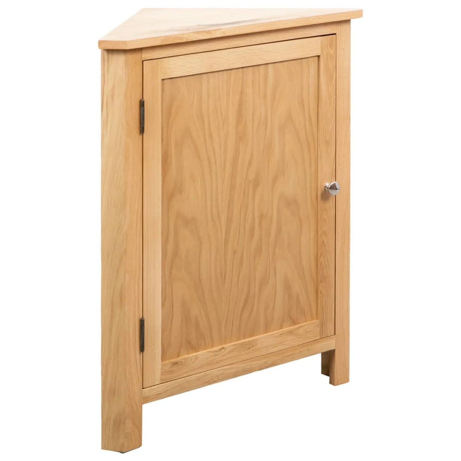 

Corner Cabinet 23.2"x14.1"x31.4"Solid Oak Wood