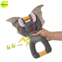 plush squeak dog toy bite resistant interactive pet dog toys tooth cleaning molar chew toy small large dogs accessories