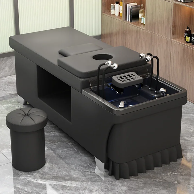 Шампунь кровать для мытья волос Салон Спа стулья укладки стилиста стильное